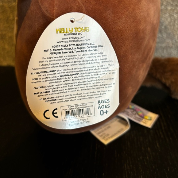 Wade Werewolf Squishmallow 7” - Picture 4 of 6